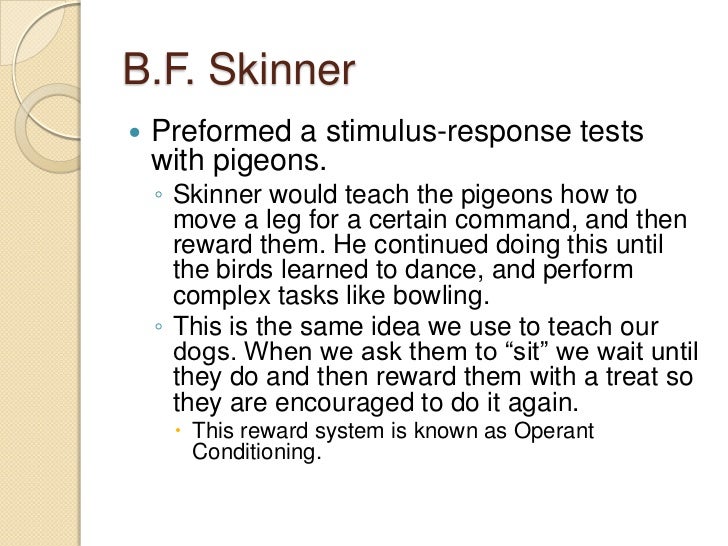 B.f. skinner