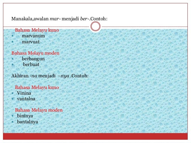 Bahasa Melayu Kuno