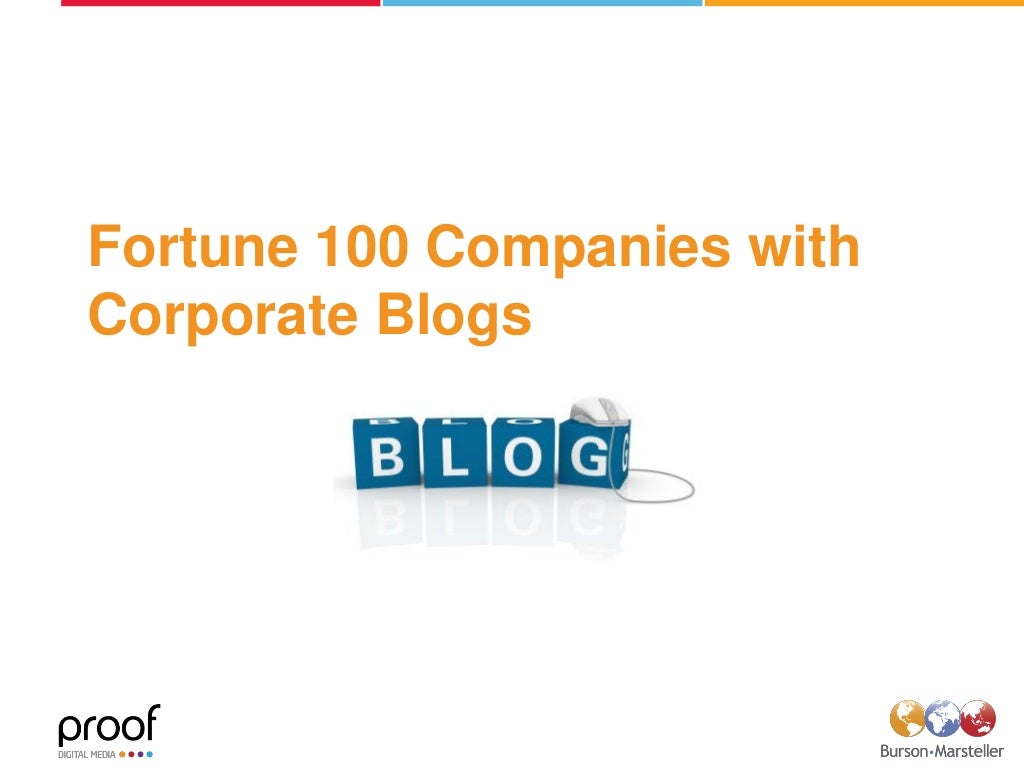 Fortune 100 Companies with Corporate