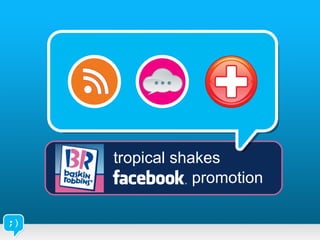 promotion tropical shakes 