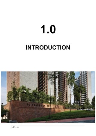 1 | P a g e
1.0
INTRODUCTION
 