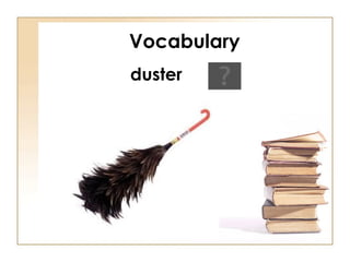 Vocabulary duster 