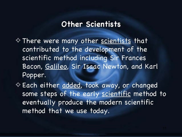 STEPS OF THE SCIENTIFIC METHOD | PPT