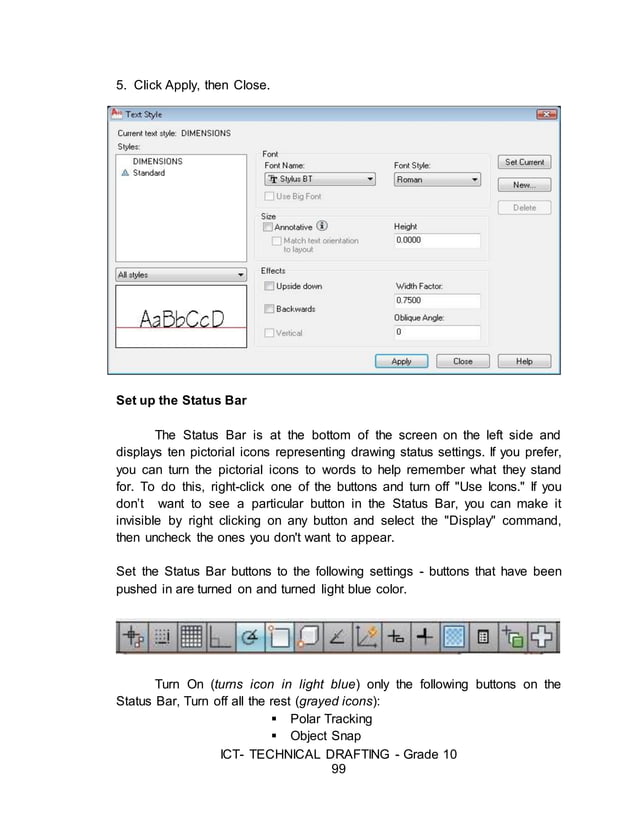 Technical Drafting Module 3