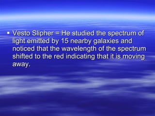 B. the universe | PPT