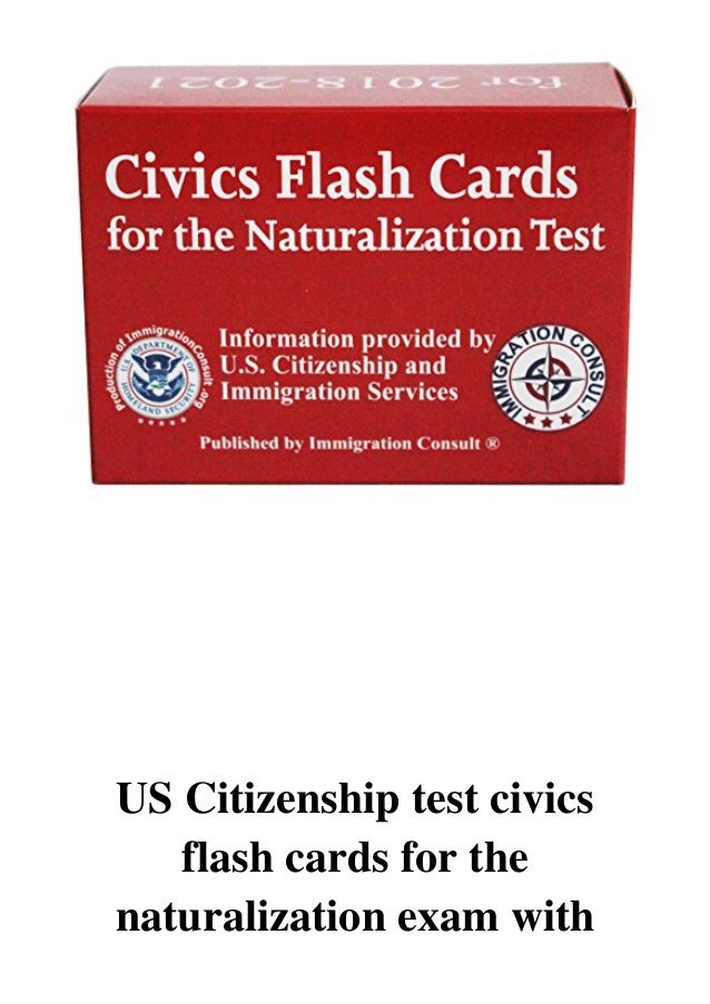 US Citizenship test civics flash cards for the naturalization exam wi…