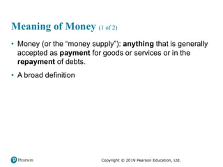 Comprehensive Overview of Money: Functions, Evolution, and Measurement ...