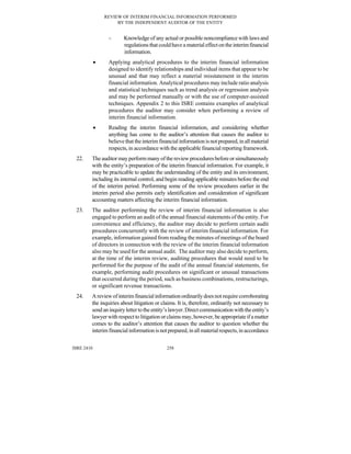 B011 2010-iaasb-handbook-isre-2410 | PDF