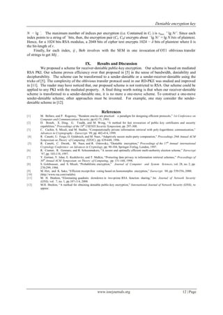 Deniable Encryption Key | PDF