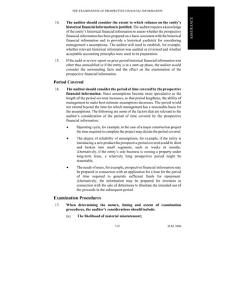 B013 2010-iaasb-handbook-isae-3400 | PDF