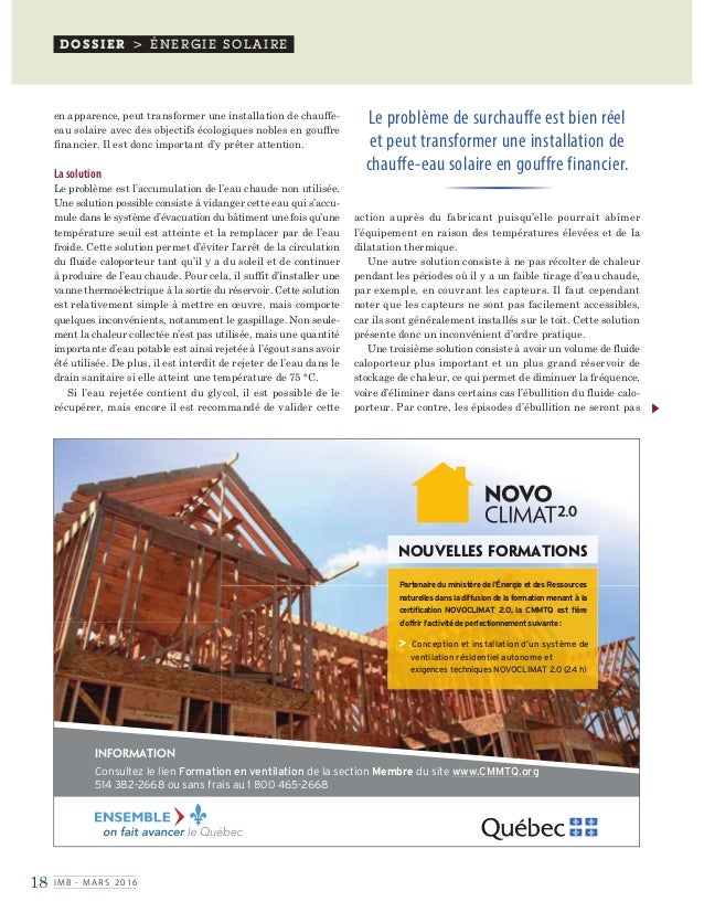 chauffe eau solaire surchauffe