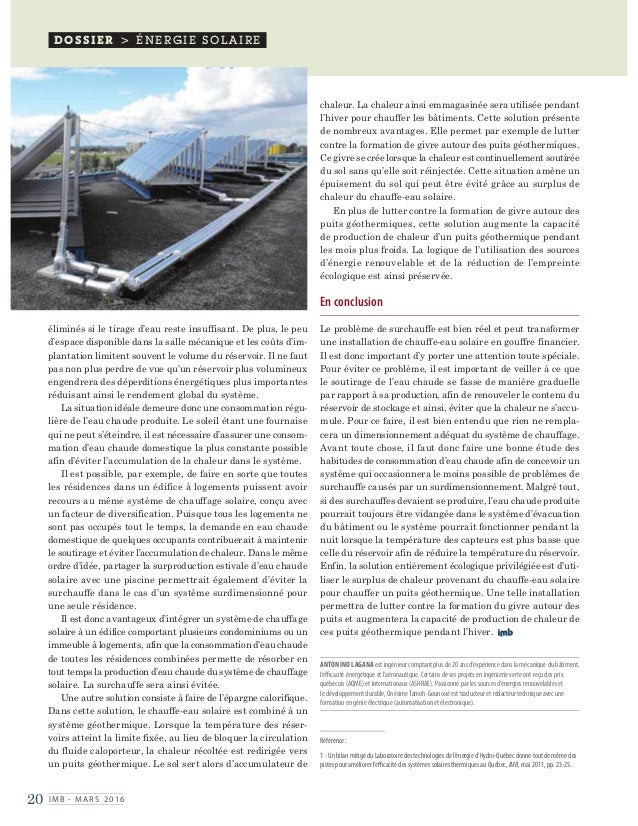 chauffe eau solaire surchauffe