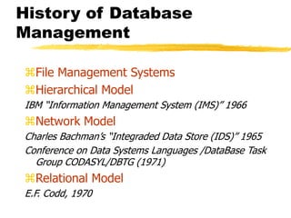 Introduction to Data Management Powerpoint | PPT