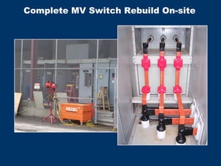 Complete MV Switch Rebuild On-site
 