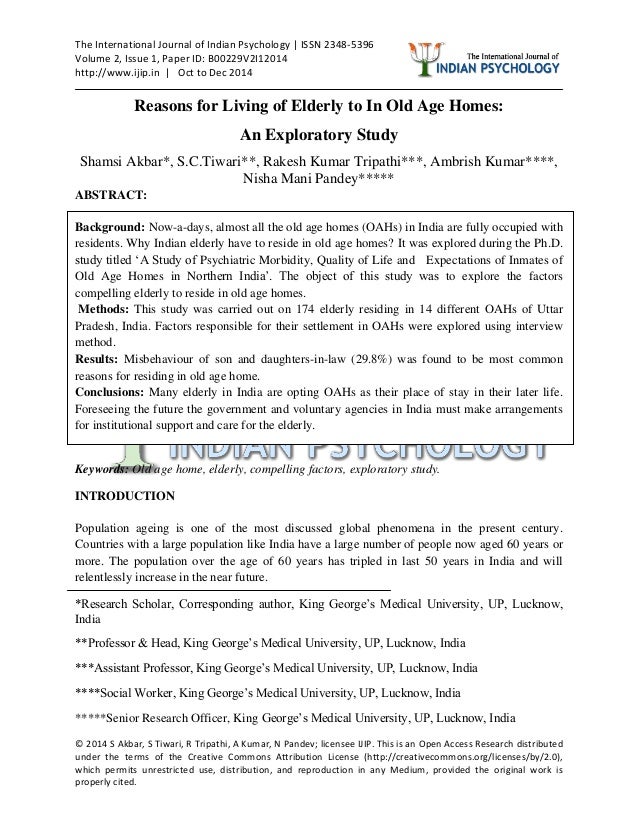 Old Age Home Essay Words - Essay on Old Age Home in English essay on old age homes