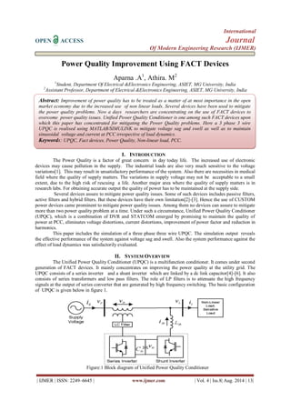 Power Quality Improvement Using FACT Devices | PDF