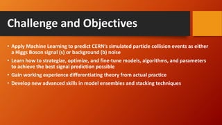 Kaggle Higgs Boson Machine Learning Challenge | PDF