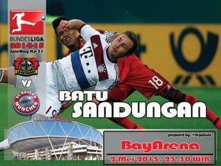 Preview Spieltag Ke-31: Leverkusen vs Bayern