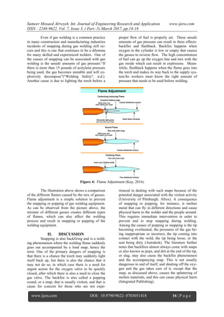Snapping During Gas Welding | PDF