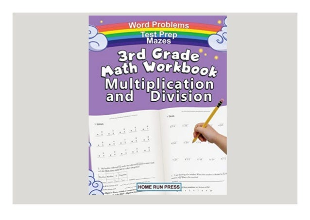 Ebook Download 3rd Grade Math Workbook Multiplication And Division