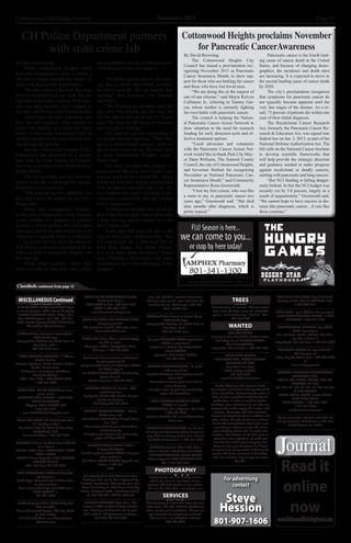 Cottonwood/Holladay Journal	 November 2013 Page 13
Miscellaneous
IS ADOPTION RIGHT FOR YOU? Open
or closed adoption. YOU choose the family.
LIVING EXPENSES PAID. Abby`s One
True Gift Adoptions. Call 24/7. 866-413-
6296. Florida Agency #100021542 Void in
Illinois/New Mexico/Indiana
$18/Month Auto Insurance Instant Quote -
ANY Credit Type
Accepted We Find You the BEST Rates In
Your Area. Call 1-
800-844-8162 now!
**OLD GUITARS WANTED! ** Gibson,
Martin, Fender,
Gretsch, Epiphone, Guild, Mosrite, Ricken-
backer. Prairie State,
D`Angelico, Stromberg, and Gibson
Mandolins/Banjos.
1920`s thru 1980`s. TOP CASH PAID!
1-800-401-0440
CASH PAID- UP TO $28/BOX for unex-
pired, sealed
DIABETIC TEST STRIPS! 1 DAY PAY-
MENT  PREPAID
shipping. BEST PRICES! Call
1-888-776-7771.
www.Cash4DiabeticSupplies.com
CASH FOR CARS: All Cars/Trucks Want-
ed. Running or Not!
Top Dollar Paid. We Come To You! Any
Make/Model. Call
For Instant Offer: 1-800-864-5960
DIRECTV, Internet,  Phone From $69.99/
mo + Free 3
Months: HBO¨ Starz¨ SHOWTIME¨ CINE-
MAX¨+ FREE
GENIE 4 Room Upgrade + NFL SUNDAY
TICKET! Limited
offer. Call Now 888-248-5961
CAR INSURANCE $19/Month Any Driv-
ing Record or
Credit Type. Canceled? No Problem. Low-
est Rates In Your
Area! Instant Coverage. Call NOW for a
FREE QUOTE! 1-
800-231-3603
$1000 Daily Part Time! $3000 Daily Full
Time Possible!
Proven Automated System. NO Exp. Need-
ed. Start Today!
310-341-4184 Visit: www.Commission-
sWeLove.com
MAKE UP TO THOUSANDS Weekly
Working At Home!
100% FREE To Join - NO Cost! Call
NOW! 1-800-495-5132;
www.HomeIncomeLegit.com
WANT TO EARN BIG MONEY? $100K
first year potential.
NO experience needed. Will train. www.
SuccessNow2013.com
$5000+ Title Loan! Own a vehicle? Apply
for $5k or more!
Keep your vehicle. Competitive Rates.
Call now! 1-800-354-6612
Guaranteed Income For Your Retirement
Avoid market risk 
get guaranteed income in retirement! CALL
for FREE copy of
our SAFE MONEY GUIDE Plus Annuity
Quotes from A-
Rated companies! 800-940-4358
MEDICAL ALERT for Seniors - 24/7
monitoring Free
Equipment. Nationwide Service 30 year
family run business
Call Today 800-630-0780
ROTARY INTERNATIONAL - Rotary
builds peace and
international understanding through educa-
tion. Find
information or locate your local club at
www.rotary.org.
Brought to you by your free community
paper and PaperChain.
*REDUCE YOUR CABLE BILL!*
4-Room All-Digital
Satellite system installed FREE!!! Program-
ming starting at
$19.99/mo. FREE HD/DVR Upgrade new
callers, 1-866-939-
8199
Safe Step Walk-In Tub Alert for Seniors.
Bathroom falls can be fatal. Approved by
Arthritis Foundation. Therapeutic Jets. Less
Than 4 Inch Step-In. Wide Door. Anti-Slip
Floors. American Made. Installation Includ-
ed. Call 888-960-1524 for $750 off.
AIRLINE CAREERS begin here - Get
trained as FAA certified Aviation Techni-
cian. Housing and Financial aid for qual-
ified students. Job placement assistance.
Call AIM 866-453-6204
Have fun and find a genuine connection!
The next voice on the other end of the line
could be the one. Call Tango 1-800-807-
0818. FREE trial!
$28/Month Auto Insurance Instant Quote -
ANY Credit Type
Accepted We Find You the BEST Rates In
Your Area. Call 1-
800-844-8162 now!
Cut your STUDENT LOAN payments in
HALF or more Even
if Late or in Default. Get Relief FAST
Much LOWER
payments. Call Student Hotline
888-224-9359
ROTARY INTERNATIONAL - A world-
wide network of
inspired individuals who improve commu-
nities. Find
information or locate your local club at
www.rotary.org.
Brought to you by your free community
paper and PaperChain.
HIGH SCHOOL DIPLOMA FROM
HOME. 6-8 weeks.
ACCREDITED. Get a Diploma. Get a Job!
1-800-264-8330
Benjamin Franklin HS. www.diplomafrom-
home.com
ERECTILE DYSFUNCTION can be treat-
ed safely and effectively without drugs/ sur-
gery. Vacuum therapy treatment is covered
by Medicare/Insurance. 1-800-815-1577
DIRECTV, Internet, Phone $69.99/mo
+Free 3 Months: HBO®/Starz® SHOW-
TIME®/CINEMAX® +FREE GENIE
4Room Upgrade +NFL SUNDAY TICK-
ET! 1-855-302-3347
Photography
Suprise loved ones this holiday season!
We’ll scan them in two hours or less!
Quality! $49 (250 photos) +.15¢ a photo.
Call us: 801-923-8319. scanssimple.com
Services
Find Guaranteed, Local A/C Sales  Instal-
lation Pros! 800-849-0889 Air Conditioner
Sales, Service and Installation. All pros are
pre-screened and relentlessly reviewed!
Call now for a no obligation estimate!
800-849-0889
Trees
Tree trimming  removal. General Lawn/
Yard work. Quality service for affordable
prices. Senior Discounts. Lic./Ins. Dan
801-518-7365
Wanted
WE BUY CARS!
Running or Not. Any Make, Model or Year.
Call today for an INSTANT OFFER.
Free Towing/Pickup.
Top Dollar. We’re Local! 1-800-844-3595
CASH PAID TODAY
FOR YOUR CAR, TRUCK OR VAN
RUNNING OR NOT
Lost title? I can help!
FREE towing available!
801-560-9933
www.CarSoldForCash.com
Reader Advisory: The National Trade
Association we belong to has purchased the
above classifieds. Determining the value of
their service or product is advised by this
publication. In order to avoid misunder-
standings, some advertisers do not offer em-
ployment but rather supply the readers with
manuals, directories and other materials
designed to help their clients establish mail
order selling and other businesses at home.
Under NO circumstance should you send
any money in advance or give the client
your checking, license ID, or credit card
numbers. Also beware of ads that claim to
guarantee loans regardless of credit and
note that if a credit repair company does
business only over the phone it is illegal
to request any money before delivering its
service. All funds are based in US dollars.
Toll free numbers may or may not reach
Canada.
TOP CASH FOR CARS, Any Car/Truck,
Running or Not. Call for INSTANT offer:
1-800-454-6951
CASH PAID- up to $28/Box for unexpired,
sealed DIABETIC TEST STRIPS. 1-DAY
PAYMENT. 1-800-371-1136
CARS/TRUCKS WANTED! Top $$$$$
PAID! Running or
Not, All Years, Makes, Models. Free Tow-
ing! We`re Local! 7
Days/Week. Call Toll Free: 1-888-416-2330
GET CASH TODAY for any car/truck. I
will buy your car
today. Any Condition. Call 1-800-864-5796
or
www.carbuyguy.com
WANTED JAPANESE MOTORCYCLE
KAWASAKI 1967-
1980 Z1-900, KZ900, KZ1000, ZIR, KX-
1000MKII, A1-250,
W1-650, H1-500, H2-750, S1-250, S2-350,
S3-400 SUZUKI
GS400, GT380, GT750, Honda CB750
(1969,1970) CASH.
FREE PICKUP. 1-800-772-1142,
1-310-721-0726
usa@classicrunners.com
Wants to purchase minerals and other oil
and gas interests. Send details to P.O. Box
13557 Denver, Co. 80201
Wanted
Miscellaneous Continued
services
trees
photography
Classifieds continued from page 12
Journal
WEST VALLEY
Read it
online
now
www.CottonwoodHolladayJournal.com
For advertising
contact
Steve
Hession
801-907-1606
By David Browning
	 The Cottonwood Heights City
Council has issued a proclamation rec-
ognizing November 2013 as Pancreatic
Cancer Awareness Month, to show sup-
port for those who are battling the cancer
and those who have lost loved ones.
	 “We are doing this at the request of
one of our citizens,” said Mayor Kelvyn
Cullimore Jr., referring to Tammy Gar-
cia, whose mother is currently fighting
her own battle with pancreatic cancer.
	 The council is helping the Nation-
al Pancreatic Cancer Action Network to
draw attention to the need for research
funding for early detection tools and ef-
fective treatment options.
	 “Local advocates and volunteers
with the Pancreatic Cancer Action Net-
work would like to thank Park City May-
or Dana Williams, The Summit County
Council, the city of Cottonwood Heights,
and Governor Herbert for recognizing
November as National Pancreatic Can-
cer Awareness Month,” said Community
Representative Rona Greenwald.
	 “I lost my first cousin, who was like
a sister to me, to pancreatic cancer two
years ago,” Greenwald said. “She died
nine months after diagnosis, which is
pretty typical.”
	 Pancreatic cancer is the fourth lead-
ing cause of cancer death in the United
States, and because of changing demo-
graphics, the incidence and death rates
are increasing. It is expected to move to
the second leading cause of cancer death
by 2020.
	 The city’s proclamation recognizes
that symptoms for pancreatic cancer do
not typically become apparent until the
very late stages of the disease. As a re-
sult, 73 percent of patients die within one
year of their initial diagnosis.
	 The Recalcitrant Cancer Research
Act, formerly the Pancreatic Cancer Re-
search  Education Act, was signed into
federal law on Jan. 2, 2013, as part of the
National Defense Authorization Act. The
bill calls on the National Cancer Institute
to develop scientific frameworks that
will help provide the strategic direction
and guidance needed to make progress
against recalcitrant or deadly cancers,
starting with pancreatic and lung cancers.
	 “But NCI funding is falling danger-
ously behind. In fact the NCI budget was
recently cut by 5.8 percent, largely as a
result of sequestration.” Greenwald said.
“We cannot hope to have success in dis-
eases like pancreatic cancer... if cuts like
these continue.”
Cottonwood Heights proclaims November
for Pancreatic CancerAwareness
By David Browning
	 When Cottonwood Heights needs
high-end investigative tools, it needs a
lab that is simply beyond the budget of
most mid-sized police departments.
	 “We have some of the basic facilities
here for fingerprinting and such. But the
big high-ticket items, such as DNA anal-
ysis and drug analysis, can’t happen in
our lab,” said Police Chief Robby Russo.
	 These tests are very expensive and
they are not required often enough to
justify the expense of a large lab. Most
small- to mid-sized departments end up
sending samples to the state lab and wait-
ing through the process.
	 But the Cottonwood Heights Police
Department has partnered in a unique
way with the Utah Bureau of Forensic
Services, a division of the Department of
Public Safety.
	 The city provides one full-time em-
ployee to the lab in exchange for unlimit-
ed access to its resources.
	 “The state lab has the capability, but
they don’t have the budget for an FTE,”
Russo said.
	 Under this arrangement, whenev-
er the police department needs forensic
work, whether it’s analysis of gunshot
residue or blood splatter, they have their
own specialist at the state crime lab to do
whatever is required, when it is required.
	 In return, the city pays the salary of
Deb Parkin, a forensic specialist with an
office at both Cottonwood Heights and
the state lab.
	 While other agencies either fund
their own labs or wait their turn, CHPD
has a member at the lab to streamline ser-
vices whenever they are needed.
	 “It’s better access and it’s the train-
ing that a small department wouldn’t
be able to provide. We can provide that
training,” said Forensics Lab Director
Jay Henry.
	 “We definitely get the better deal. We
pay zero. You already pay the state for
the lab and we just get to use it,” Russo
said. “We have the full array of resources
and our cost is nothing.”
	 The state lab says the relationship is
a win-win for both agencies. “What they
get is a better-trained person; what we
get is fewer cases for us. We don’t have
to work Cottonwood Heights’ cases,”
Henry said.
	 The state lab offers this program to
police across the state, but it doesn’t get
used as much as they would like. Henry
confirmed they have similar relationships
with the Murray and Salt Lake City Po-
lice Departments, and is working on de-
veloping a relationship with the Unified
Police Department.
	 “Cottonwood Heights was one of the
first. Chief Russo and I talked about this
a long time ago and he jumped on it the
first,” Henry said.
	 Russo says that egos can get in the
way of these kinds of partnerships. “But
it’s impractical for a mid-sized PD to
fund these things. The better alterna-
tive is to share those resources,” Russo
said. “Frankly, I don’t know why other
jurisdictions don’t take advantage of this
program”
CH Police Department partners
with state crime lab
FLU Season is here...
we can come to you...
or stop by here today!
801-341-1300
2180 E. 4500 S., Suite 210 • Holladay
www.amphexpharmacy.com
 