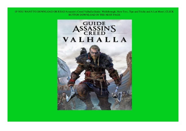 Ebook Download Assassin S Creed Valhalla Guide Walkthrough How To