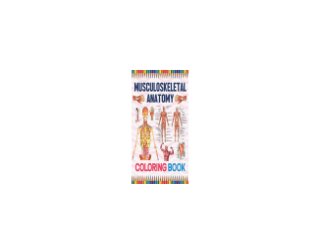 [ PDF ️] Musculoskeletal Anatomy Coloring Book Muscular & Skeletal