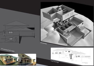 3D massing Early stages
Cad Drawings
3d massing
 