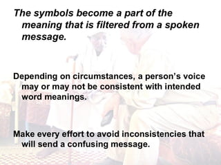 Non verbal communication