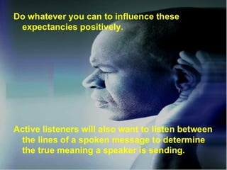 Non verbal communication