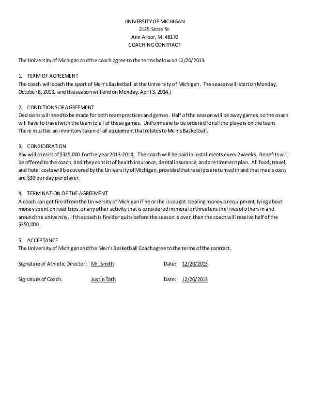 contract example