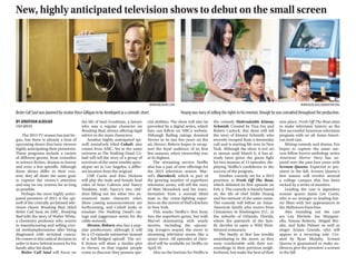 FEBRUARY 9, 2015 THETICKER SPECIAL I PAGE 13
CONTINUED FROM PAGE 11
Many studies have been con-
ducted to try to determine exactly
how influential Saturday Night
Live’s political sketches are to the
voting public. According to Joe
Saltzman, a professor in the Uni-
versity of Southern California’s An-
nenberg School for Communica-
tion, “The perception is that there’s
an audience that cites its primary
news source as predominantly en-
tertainment shows and, if valid,
this certainly would have an impact
on the presidential election.”
There is a portion of the popu-
lation that receives their political
information strictly from comedy
shows such as Saturday Night Live,
illustrating that viewers are im-
pacted by political humor that may
translate into how viewers perceive
certain candidates.
Even though Saturday Night
Live creates content that serves as
social commentary, simply put,
its primary purpose is to make
the audience laugh. This has
proven to be an increasingly im-
portant job in a world that can be
chaotic and unpredictable. At a
time when the country was over-
whelmed with confusion and pain,
Saturday Night Live’s brand of
comedy helped to relieve tension
after 9/11.
The moment when Michaels
turned to then-Mayor Rudy Gi-
uliani and asked, “Can we be fun-
ny?” to which the mayor respond-
ed, “Why start now?” illustrated
to the nation that it was OK to
laugh again.
Though many regard Saturday
Night Live as one of the country’s
biggest institutions, it has been
known to lack hiring diverse em-
ployees. The majority of the cast
has consistently been Caucasian
and male. It has been revealed that
in the early days of the show, get-
ting material on the program as a
female writer was more difficult.
Casting has evolved through the
years, allowing for the top women
in comedy to anchor the show, but
more work needs to be done in or-
der to properly capture the voice of
the country.
Comedian W. Kamau Bell
brings up the program’s diver-
sity issue, saying Saturday Night
Live is “rooted in the tradition of
schools like UCB and Second City,
and does not necessarily appeal
to or include people with other
perspectives.”
Since most of the cast members
are found through improv schools,
which also have diversity issues,
many writers and performers are
overlooked in the hiring process.
Multiple perspectives are impera-
tive in comedy in order to relate
to a broad audience. Recently, ac-
tive steps have been taken by Mi-
chaels to seek out a more diverse
cast and writing staff. Sasheer
Zamata was hired as a cast mem-
ber, and writers Michael Che and
Leslie Jones were promoted to
cast positions.
The nature of Saturday Night
Live’s casting system will always
lead to backlash from audiences.
Since the show’s inception, cast
changes have received great skep-
ticism. Comedy icons such as Will
Ferrell, Adam Sandler and Jimmy
Fallon were all initially criticized
by the media and fans as being the
downfall of the show. Repertory
players and new players alike have
to prove that they are worthy of be-
ing a part of the institution that is
Saturday Night Live.
Recent years have proven to be
remodeling years as beloved veter-
an cast members Fred Armisen, Bill
Hader, Kristen Wigg and Jason Su-
deikis have all parted ways. But the
show has found stars in the likes of
Kate McKinnon, Taran Killam, Jay
Pharoah, Aidy Bryant and Cecily
Strong who all bring their unique
comedic sensibilities as well as un-
canny celebrity impressions. Van-
essa Bayer, Bobby Moynihan and
Kenan Thompson continue their
reign as dependable senior mem-
bers of the show. Michaels has
found unique stars in Beck Bennett
and Kyle Mooney, whose style of
comedy was discovered through a
Web series.
This season, Saturday Night
Live has also expanded the cast
to include stand-up comedian
Pete Davidson, who was hired at
20 years old, making him one of
the youngest cast members in the
show’s history. After 12-and-a-half-
years at the show and eight years as
“Weekend Update” anchor, head
writer Seth Meyers left the program
to host his own late night talk show
in early 2014.
This shift has caused several
changes to the “Weekend Update”
desk, ultimately leading to the cur-
rent lineup of Che and Colin Jost.
This is the first time in Saturday
Night Live history that two men
have co-anchored the segment.
Saturday Night Live has stood
the test of time regardless of the
criticisms it has faced. It will con-
tinue its reign as one of the longest-
running telecasted series. Remod-
eling years will bring skepticism,
and campaign seasons will bring
new viewers. With technology ad-
vancing, emphasis will continue to
be placed on digital content, and
the material will be shortened to
hold our fleeting attention.
The mammoth presence that is
Saturday Night Live will continue to
lure and inspire comedians, actors,
improvisers and writers, hopefully
leading to a voice that represents a
broad range of viewers.
Saturday Night Live remains relevant
Haderispicturedincharacteron“WeekendUpdate”asStefon,anover-the-topguide
to NewYork’s hottest clubs and a counter to Meyers’relative solemnity.
BY JONATHAN ALBUJAR
STAFFWRITER
The 2015 TV season has just be-
gun, but there is already a host of
upcoming shows that have viewers
highly anticipating their premieres.
These programs include a variety
of different genres, from comedies
to science fiction, dramas to horror
and even a few spinoffs. Although
these shows differ in their con-
tent, they all share the same goal:
to capture the viewer’s attention
and stay on our screens for as long
as possible.
Perhaps the most highly antici-
pated premiere of 2015 is the spi-
noff of the critically acclaimed tele-
vision classic Breaking Bad, titled
Better Call Saul, on AMC. Breaking
Bad tells the story of Walter White,
a chemistry professor who resorts
to manufacturing and selling crys-
tal methamphetamine after being
diagnosed with terminal cancer.
He comes to this radical decision in
order to leave behind money for his
family after his death.
Better Call Saul will focus on
the life of Saul Goodman, a lawyer
who was a regular character on
Breaking Bad, always offering legal
advice to the main characters.
Another highly anticipated spi-
noff, tentatively titled Cobalt, also
comes from AMC. Set in the same
universe as The Walking Dead, Co-
balt will tell the story of a group of
survivors of the same zombie apoc-
alypse set in Los Angeles, a differ-
ent location from the original.
Cliff Curtis and Kim Dickens
will play the male and female lead
roles of Sean Cabrera and Nancy
Tomkins, with Nancy’s two chil-
dren filling out the other two an-
nounced main character roles.
More casting announcements are
forthcoming, and Cobalt looks to
emulate The Walking Dead’s rat-
ings and juggernaut status for the
cable network.
Heroes: Reborn also has a pop-
ular predecessor, although it will
be a 13-episode miniseries instead
of a full-fledged spinoff. The sci-
fi drama will share a similar plot
to Heroes, in that regular people
come to discover they possess spe-
cial abilities. The show will also be
preceded by a digital series, which
fans can follow on NBC’s website.
Although flailing ratings doomed
Heroes in its last few years on the
air, Heroes: Reborn hopes to recap-
ture the loyal audience of its first
few seasons, when viewership was
at its highest.
The streaming service Netflix
also has a pair of new offerings for
the 2015 television season. Mar-
vel’s Daredevil, which is part of
the growing number of superhero
television series, will tell the story
of Matt Mourdock and his trans-
formation from a normal blind
man to the crime-fighting super-
hero on the streets of Hell’s Kitchen
in New York.
This marks Netflix’s first foray
into the superhero genre, but with
Marvel dominating with yearly
movies, including the upcom-
ing Avengers sequel, the move to
streaming television seems like a
smart move. All episodes of Dare-
devil will be available on Netflix on
April 10.
Also on the horizon for Netflix is
the comedy Unbreakable Kimmy
Schmidt. Created by Tina Fey and
Robert Carlock, this show will tell
the story of Kimmy Schmidt, who
recently escaped from a doomsday
cult and is starting life over in New
York. Although the show is not set
to stream until March 6, it has al-
ready been given the green light
for two seasons of 13 episodes, dis-
playing Netflix’s confidence in the
success of the program.
Another comedy set for a 2015
premiere is Fresh Off The Boat,
which debuted its first episode on
Feb. 4. The comedy is loosely based
on the life of chef Eddie Huang
and his memoir of the same name.
The comedy will follow an Asian-
American family who moves from
Chinatown in Washington D.C. to
the suburbs of Orlando, Florida,
where the patriarch of the fam-
ily decides to open a Wild West-
themed restaurant.
The family at first has trouble
assimilating to the move, as they
were comfortable with their sur-
roundings in their previous neigh-
borhood, but make the best of their
new place. Fresh Off The Boat aims
to make television history as the
first successful American television
program with an all Asian-Ameri-
can lead cast.
Mixing comedy and drama, Fox
hopes to capture the same suc-
cess fellow horror-anthology series
American Horror Story has en-
joyed over the past four years with
Scream Queens. Expected to pre-
miere in the fall, Scream Queens’s
first season will revolve around
a college campus that has been
rocked by a series of murders.
Leading the cast is legendary
scream queen Jamie Lee Curtis,
who is no stranger to leading hor-
ror films with her appearances in
the Halloween franchise.
Also rounding out the cast
are Lea Michele, Joe Mangani-
ello, Emma Roberts, Abigail Bre-
slin, and Keke Palmer as well as
singer Ariana Grande, who will
appear in a recurring role. Cre-
ated by Ryan Murphy, Scream
Queens is guaranteed to make au-
diences give the premiere a scream
in the fall.
New, highly anticipated television shows to debut on the small screen
WWW.WOWTHATSCOOL.COM
WWW.QUOTEIMG.COM
WWW.NBCNEWS.COM
BetterCallSaulwas planned by creatorVince Gilligan to be developed as a comedic short.
WWW.BLOG.KOLLABORATION.ORG
Huang was wary of selling the rights to his memoir, though he was consulted throughout the production.
DavidSpade,SandlerandChrisFarleyarepicturedincharacterastheGapGirls,three
teenage girls who perfectly embody the drollness of suburban mall culture.
 