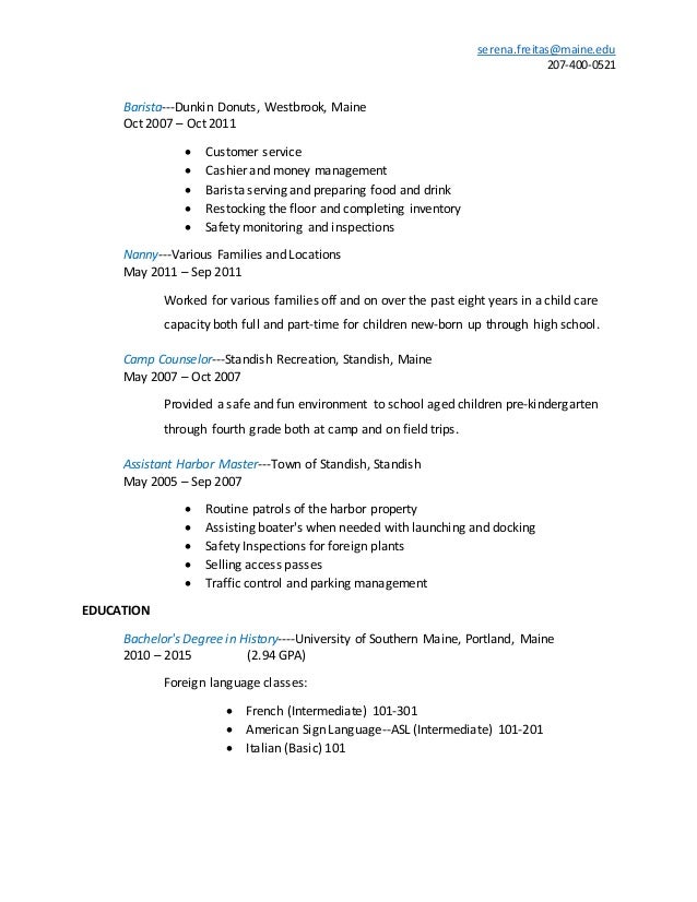 Dunkin Donuts Manager Duties For Resume Dunkin Donuts Manager Duties For Resume