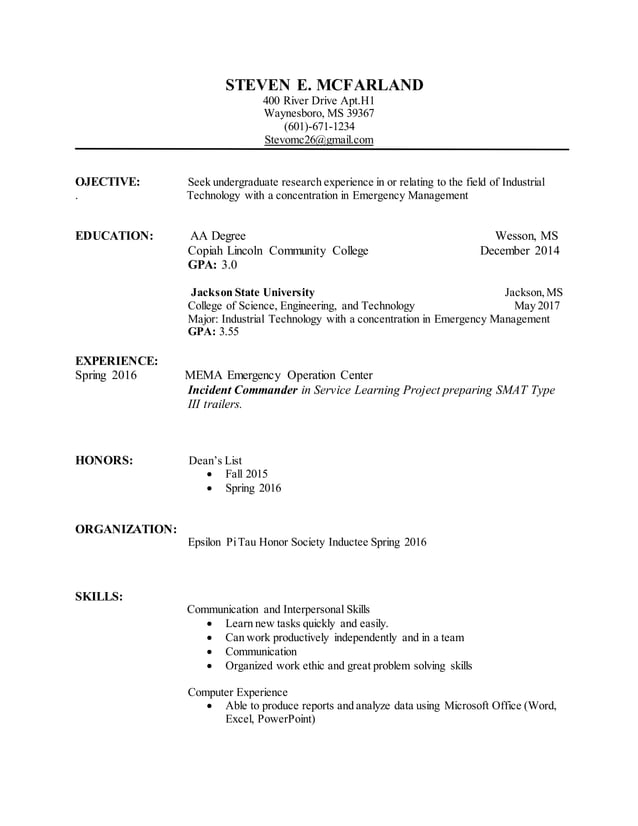 Official Resume' | DOCX | College Education | Education