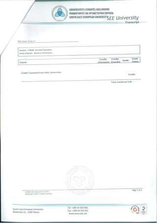 Transcript of results | PDF