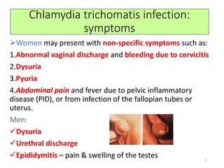 Clinical microbiology : Chlamydia trachomatis an overview of STD's | PDF