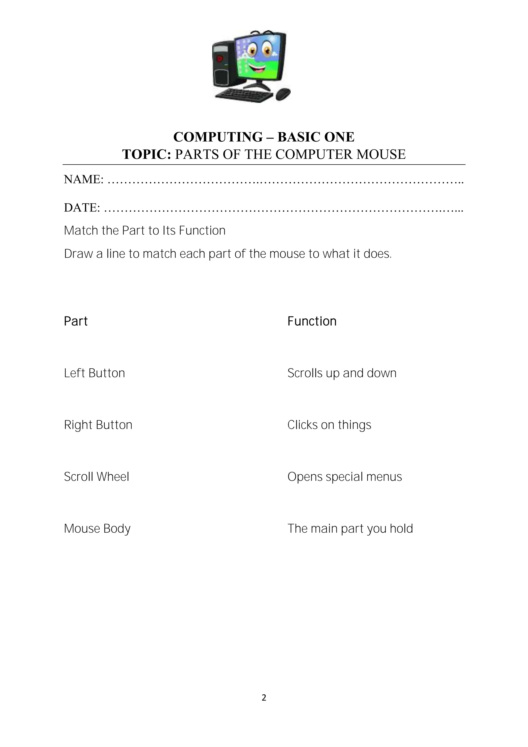 PARTS OF THE MOUSE FOR LOWER PRIMARY .pdf