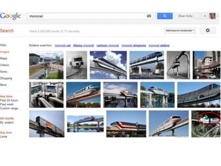 What I expected in the future
Monorails
10
 