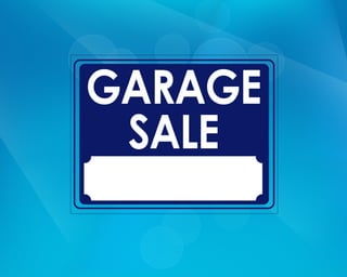 GARAGE
SALE
 