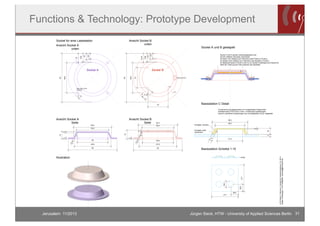 Functions & Technology: Prototype Development
Sockel für eine Ladestation

Sockel A und B gestapelt
Sockel A und B werden ...