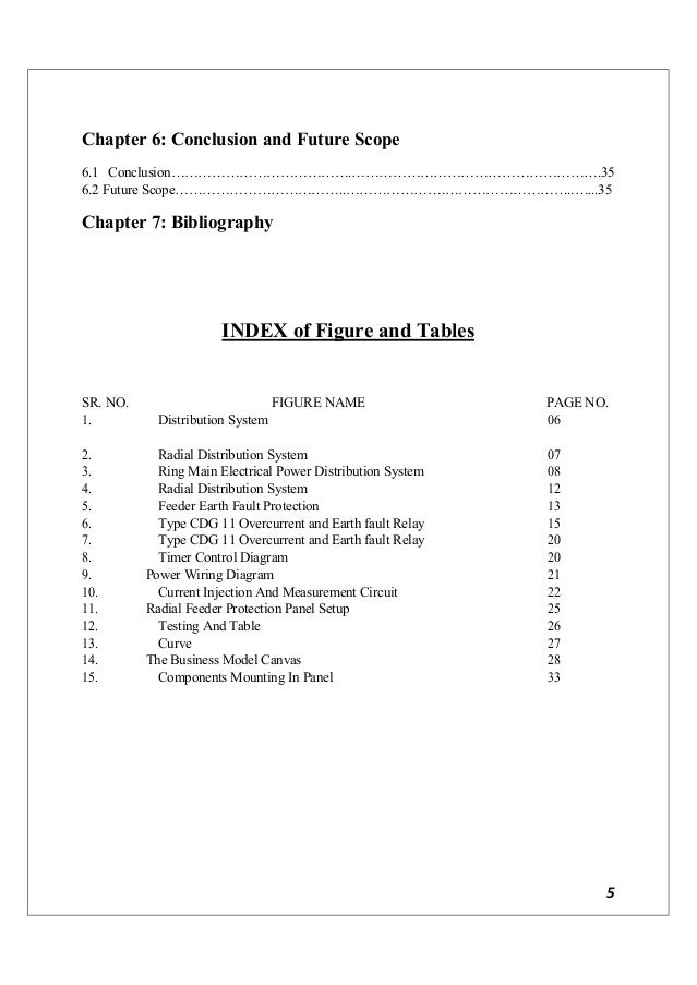 Report Radial Feeder Protection Panel Development