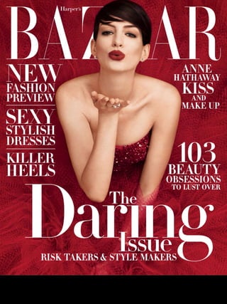 Harper's Bazaar November 2014