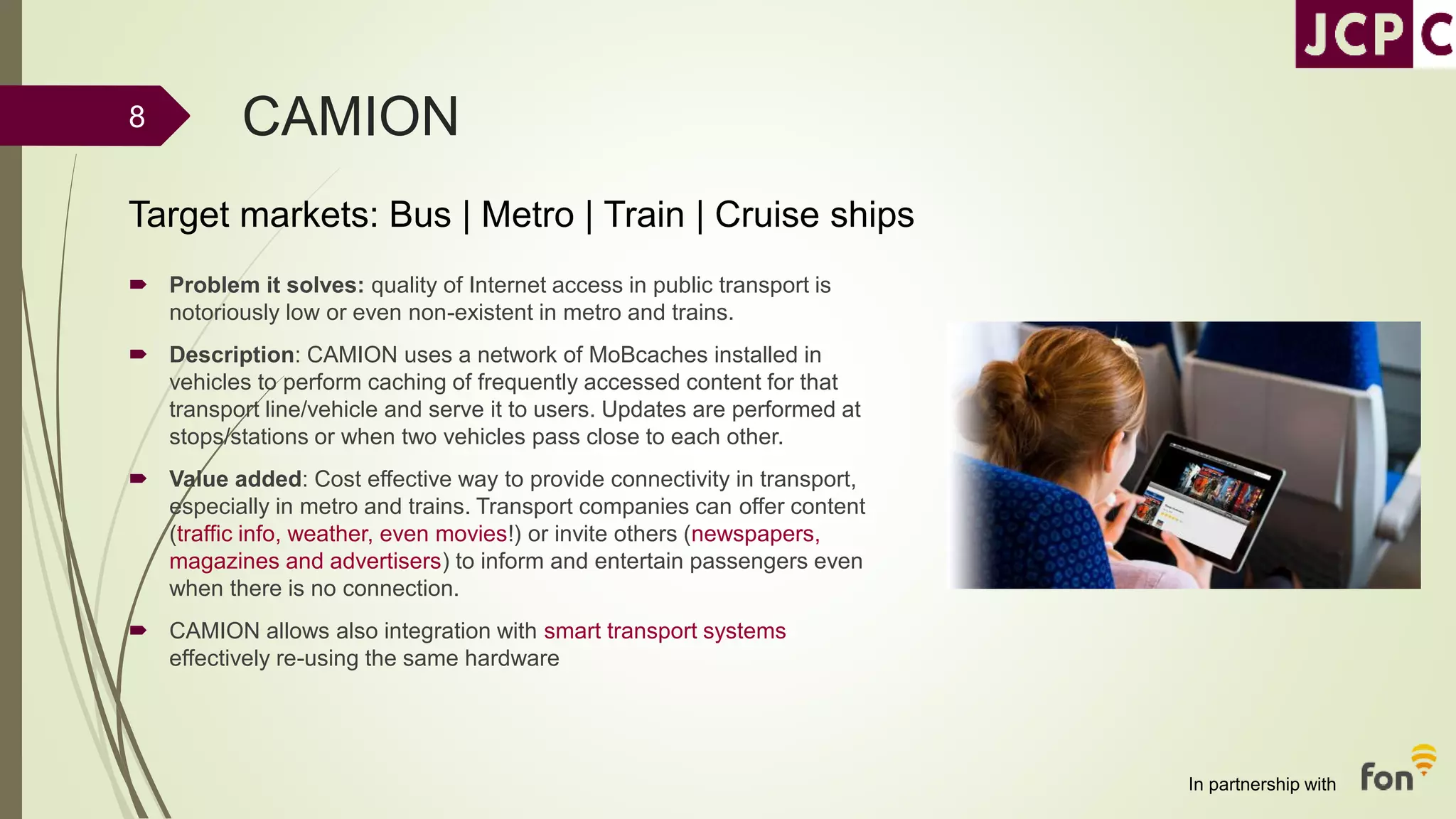 Caching portfolio of JCP Connect PPTX Computer Networking Computing Caching portfolio of JCP Connect PPTX Computer Networking Computing