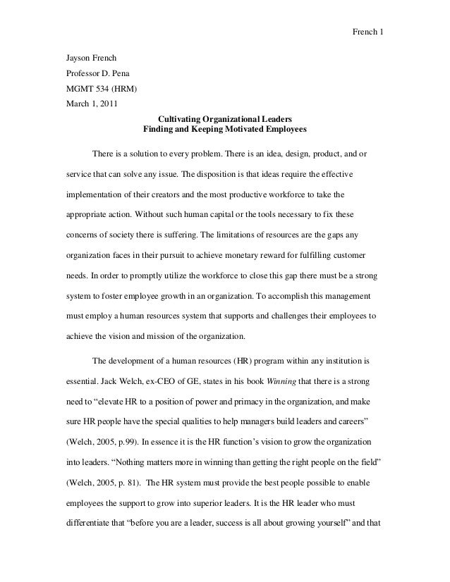 Sample Apa Essay Paper Essay About Motivation At Work Essay About Motivation At Work Obesity Essay Thesis also Comparative Essay Thesis Statement Employee Motivation Essay Student Essay On The Job Design Of A Thesis Of An Essay