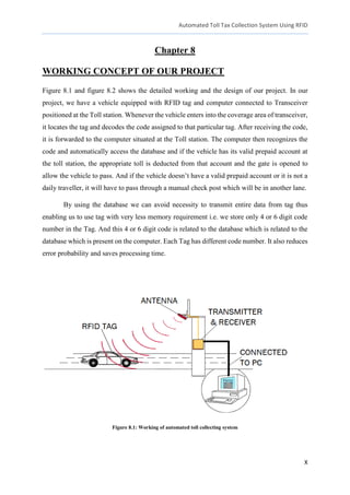Project Report on automated toll tax collection system using rfid | PDF