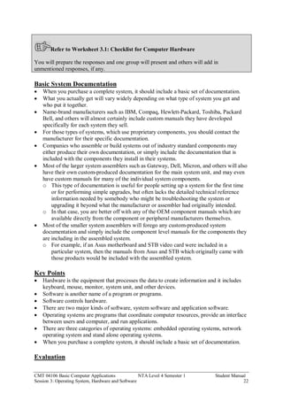 Student_Basic Computer Applications- FINAL | PDF
