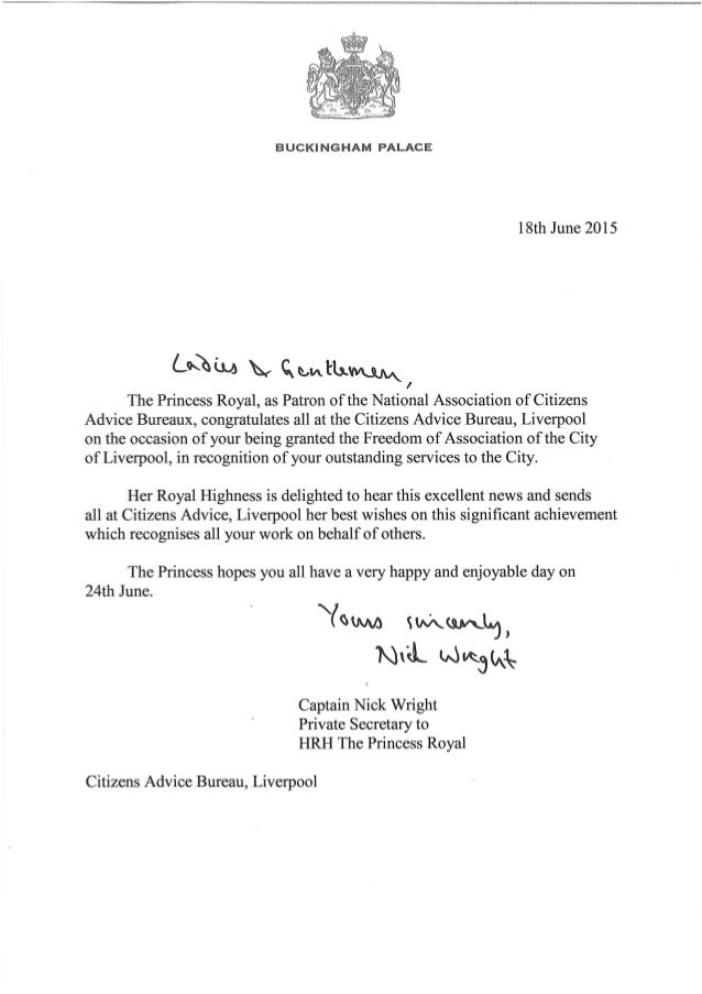 PRINCESS ROYAL LETTER (00000002) Copy