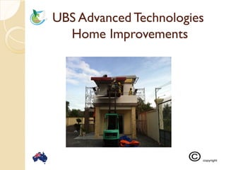 UBS Advanced TechnologiesUBS Advanced Technologies
Home ImprovementsHome Improvements
 