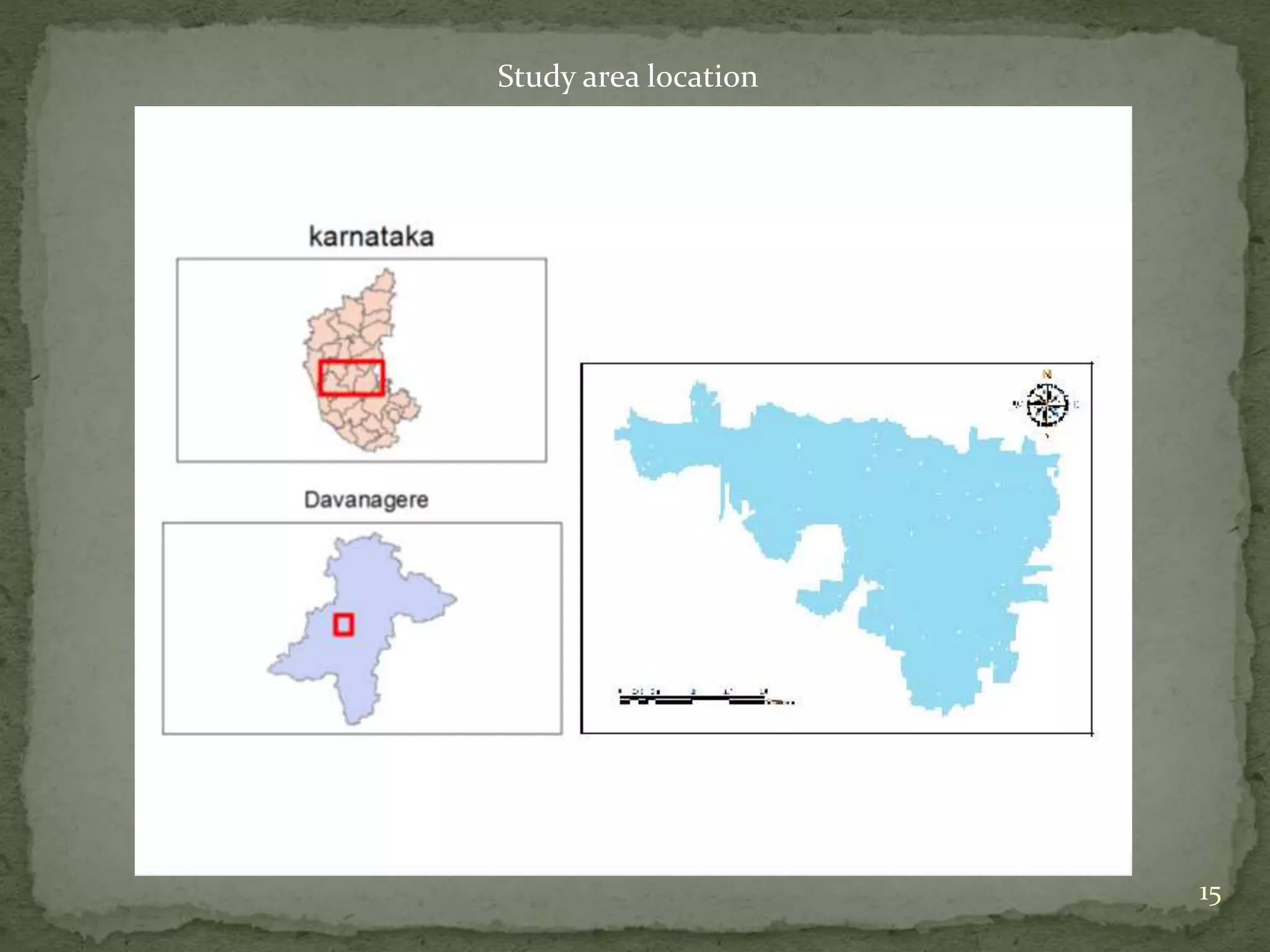 15
Study area location
 