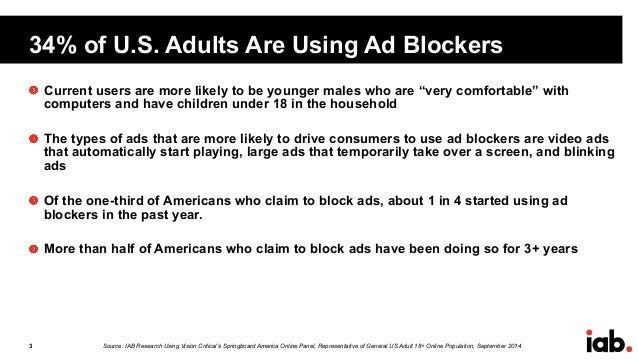 The industry response to ad blocking - Digiday WTF Ad Blocking NYC, 1/14/16 Slide 3